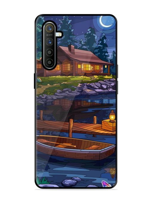 Moonlit Serenity Glossy Soft Edge Case for Realme Xt Chachhi