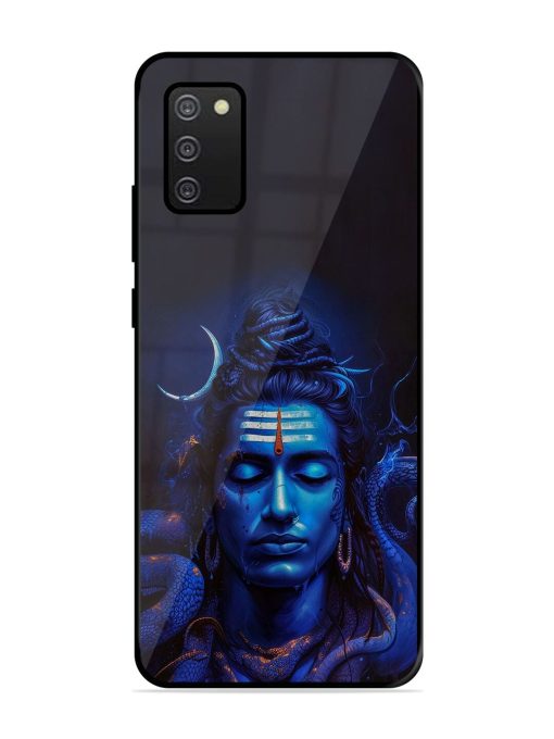 Mystic Mahadev Glossy Soft Edge Case for Samsung Galaxy A02S Chachhi