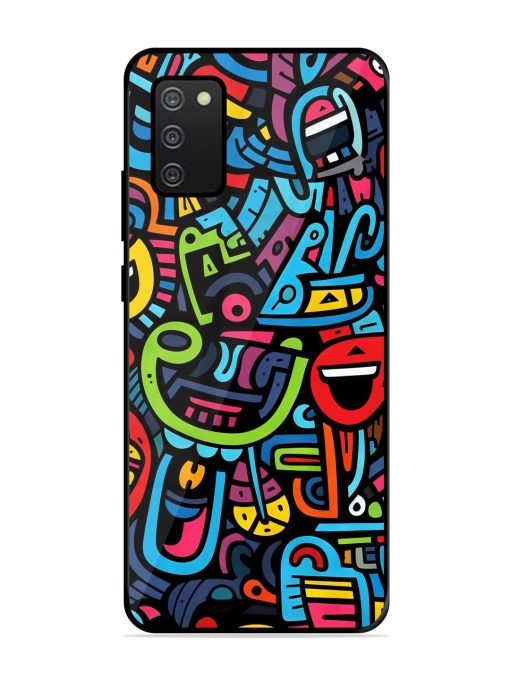 Doodlephoria Glossy Soft Edge Case for Samsung Galaxy A02S Chachhi