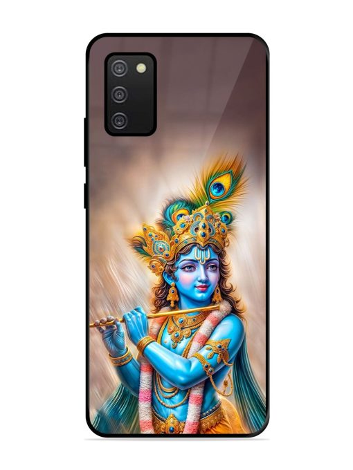 Divine Krishna Glossy Soft Edge Case for Samsung Galaxy A02S Chachhi