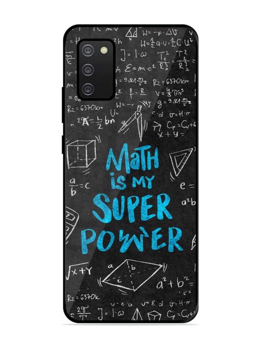 Math Magic Glossy Soft Edge Case for Samsung Galaxy A02S Chachhi