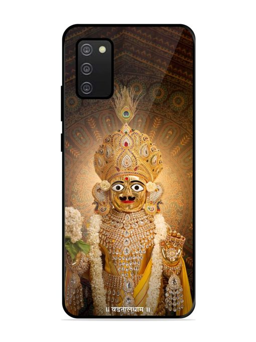 Hare Krishna Maharaj Glossy Soft Edge Case for Samsung Galaxy A02S Chachhi