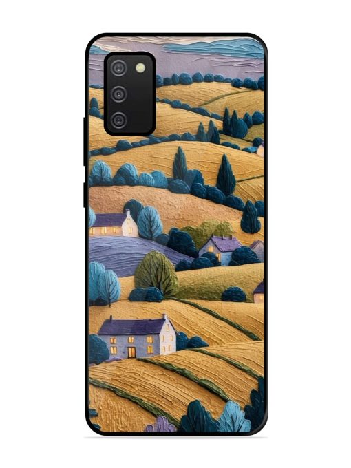 Rolling Hilltop Haven Glossy Soft Edge Case for Samsung Galaxy A02S