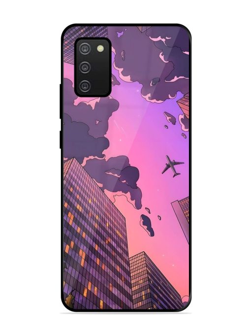 Urban Twilight Glossy Soft Edge Case for Samsung Galaxy A02S