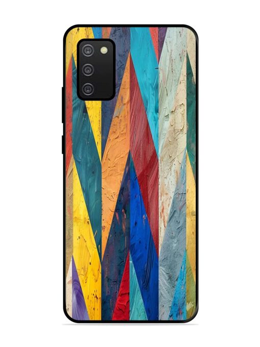 Abstract Tapestry Glossy Soft Edge Case for Samsung Galaxy A02S