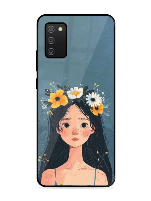 Gurl Art Glossy Soft Edge Case for Samsung Galaxy A02S Chachhi