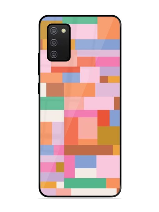 Colorful Chaos Glossy Soft Edge Case for Samsung Galaxy A02S Chachhi