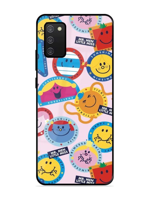 Whimsical Mr. Men & Little Miss Glossy Soft Edge Case for Samsung Galaxy A02S Chachhi