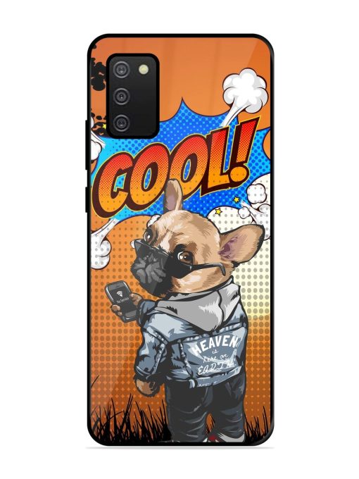 Cool Pup Glossy Soft Edge Case for Samsung Galaxy A02S