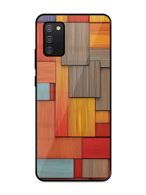 Woodsy Wonders Glossy Soft Edge Case for Samsung Galaxy A02S Chachhi