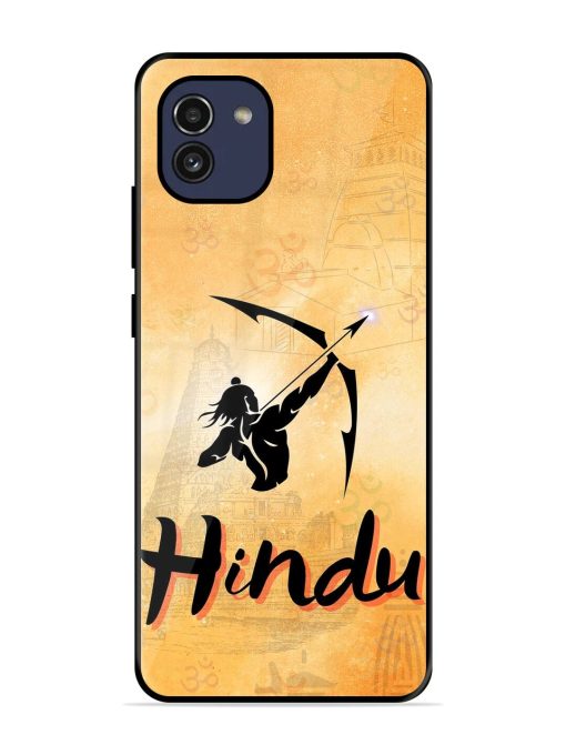 Hindu Glossy Soft Edge Case for Samsung Galaxy A03 Chachhi