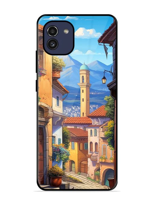 Tuscan Twilight Glossy Soft Edge Case for Samsung Galaxy A03 Chachhi