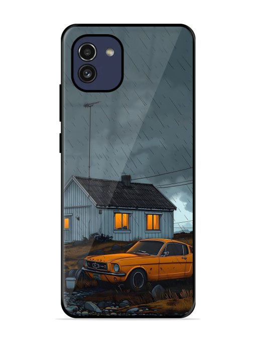 Rainy Day Retreat Glossy Soft Edge Case for Samsung Galaxy A03