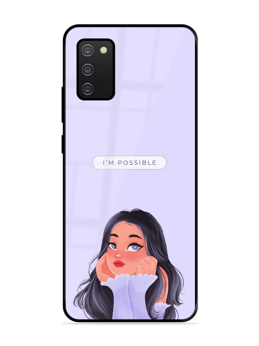 Im Possible Glossy Soft Edge Case for Samsung Galaxy A03S