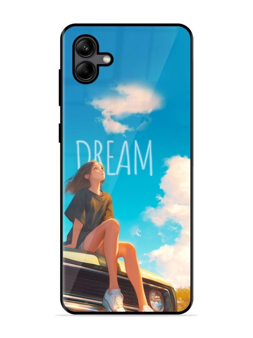 Girly Dream Art Glossy Soft Edge Case for Samsung Galaxy A04 Chachhi