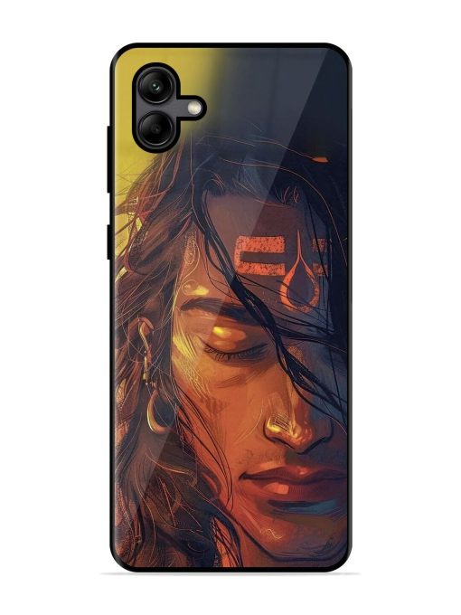 Tranquil Shiva Glossy Soft Edge Case for Samsung Galaxy A04 Chachhi