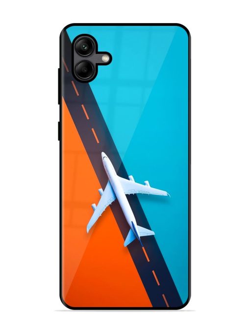 Skyward Bound Glossy Soft Edge Case for Samsung Galaxy A04 Chachhi