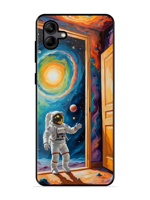 Artistic Space Glossy Soft Edge Case for Samsung Galaxy A04 Chachhi