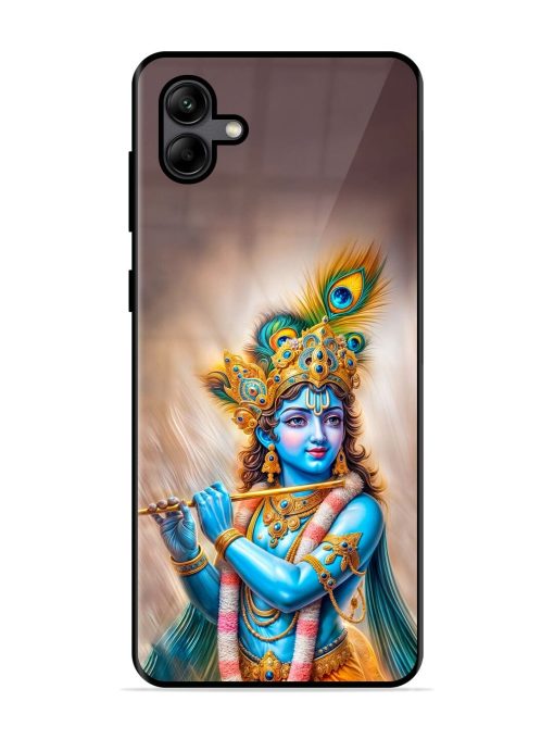 Divine Krishna Glossy Soft Edge Case for Samsung Galaxy A04 Chachhi