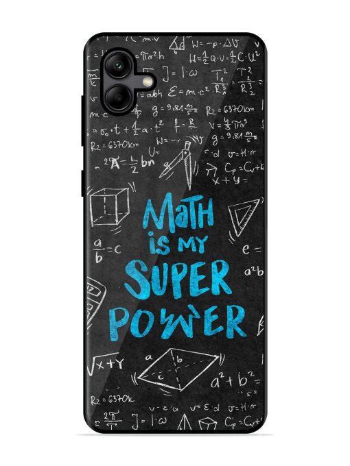 Math Magic Glossy Soft Edge Case for Samsung Galaxy A04 Chachhi