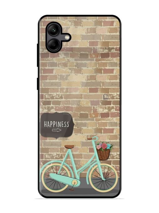 Pedaling Towards Happiness Glossy Soft Edge Case for Samsung Galaxy A04 Chachhi