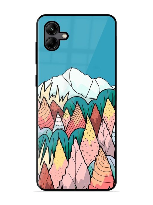 Mountain Dreamscape Glossy Soft Edge Case for Samsung Galaxy A04 Chachhi