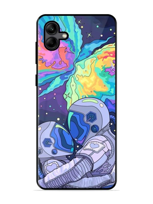 Cosmic Love Glossy Soft Edge Case for Samsung Galaxy A04 Chachhi