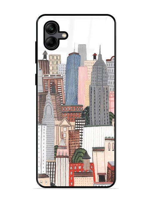 Cityscape Dreams Glossy Soft Edge Case for Samsung Galaxy A04 Chachhi