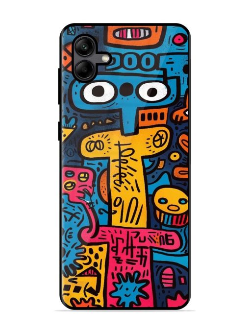 Doodletopia Glossy Soft Edge Case for Samsung Galaxy A04 Chachhi