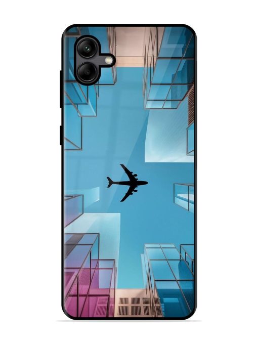 Urban Flightpath Glossy Soft Edge Case for Samsung Galaxy A04 Chachhi