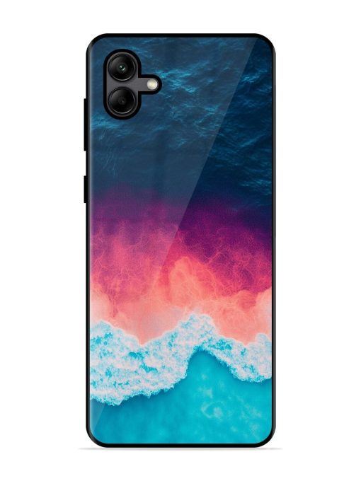 Where The Ocean Meets The Sky Glossy Soft Edge Case for Samsung Galaxy A04