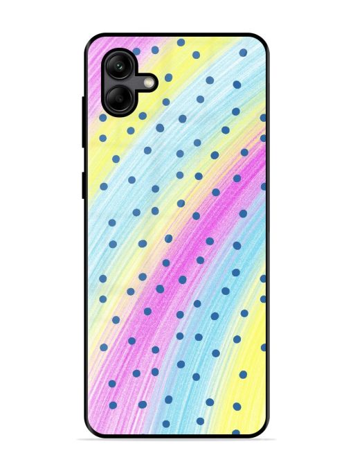 Polka Dot Paradise Glossy Soft Edge Case for Samsung Galaxy A04 Chachhi