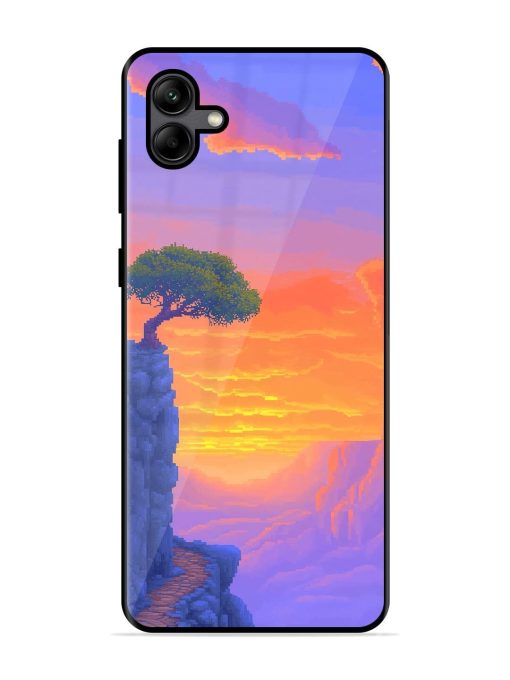 Cliffside Solitude Glossy Soft Edge Case for Samsung Galaxy A04