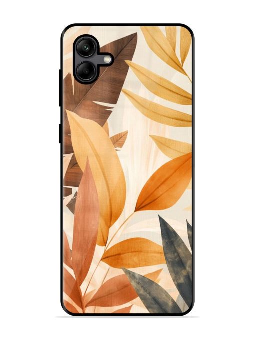 Earthy Elegance Glossy Soft Edge Case for Samsung Galaxy A04 Chachhi