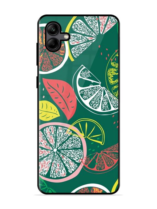 Citrus Symphony Glossy Soft Edge Case for Samsung Galaxy A04 Chachhi