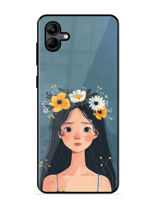 Gurl Art Glossy Soft Edge Case for Samsung Galaxy A04 Chachhi