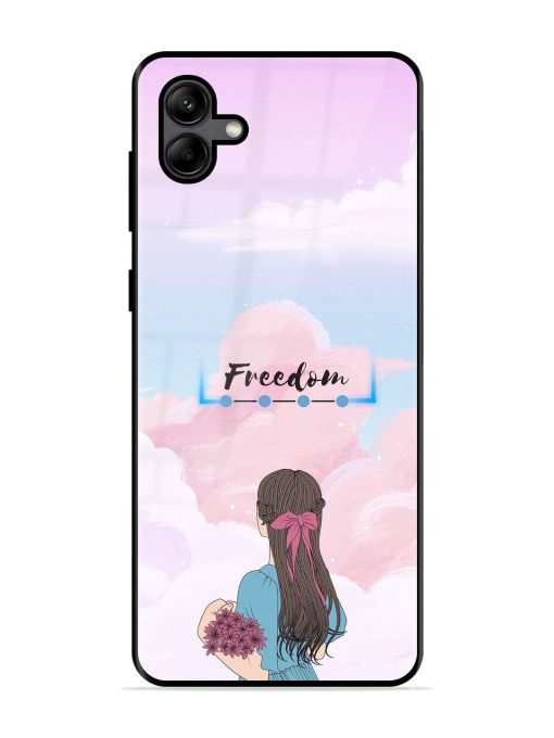 Skyward Dreams Glossy Soft Edge Case for Samsung Galaxy A04 Chachhi