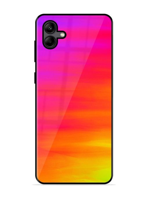 Neon Horizon Glossy Soft Edge Case for Samsung Galaxy A04 Chachhi