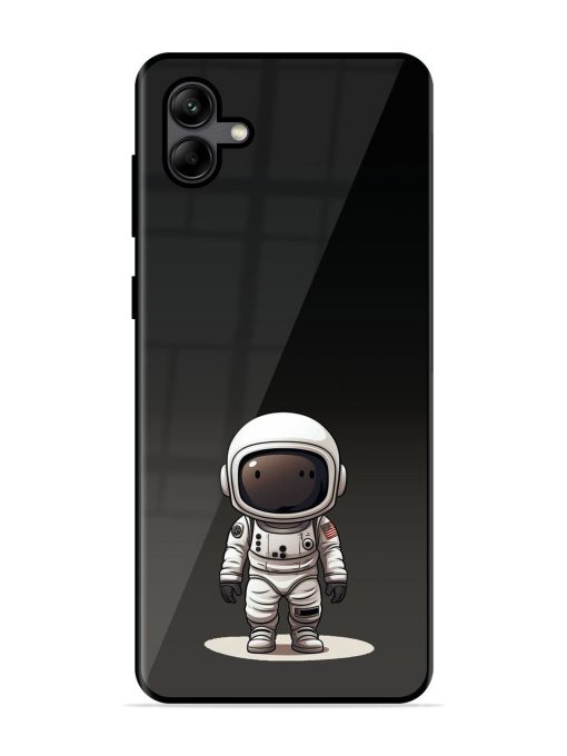 Neon Astronaut Glossy Soft Edge Case for Samsung Galaxy A04 Chachhi