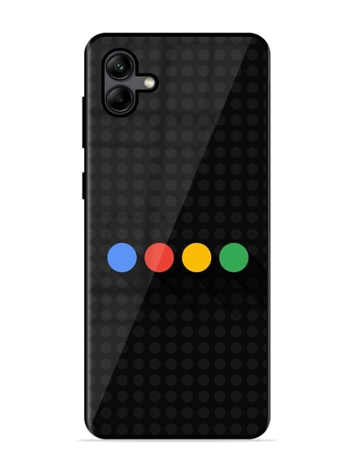 Google Dots Glossy Soft Edge Case for Samsung Galaxy A04 Chachhi