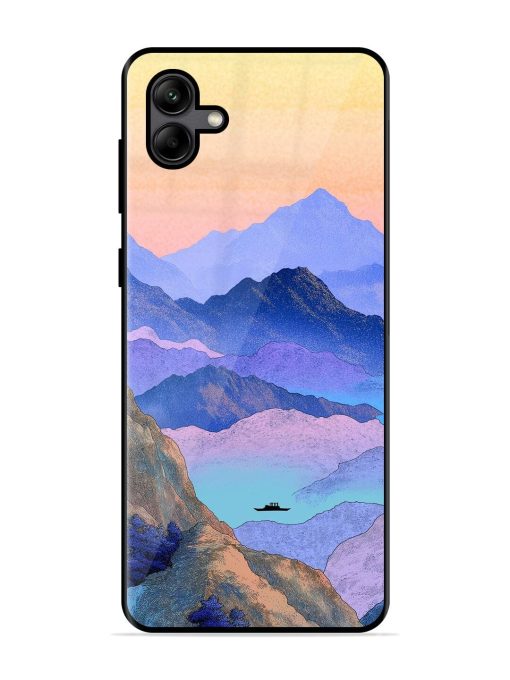 Mountain Mist Glossy Soft Edge Case for Samsung Galaxy A04 Chachhi