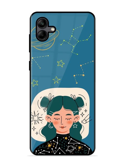 Cosmic Daydreamer Glossy Soft Edge Case for Samsung Galaxy A04 Chachhi