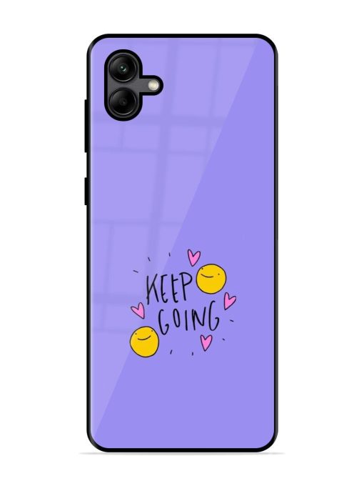 Smiling Through It All Glossy Soft Edge Case for Samsung Galaxy A04 Chachhi