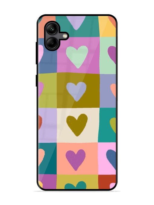 Box Of Hearts Glossy Soft Edge Case for Samsung Galaxy A04 Chachhi