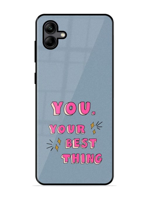 Self-Love Sparkles Glossy Soft Edge Case for Samsung Galaxy A04 Chachhi