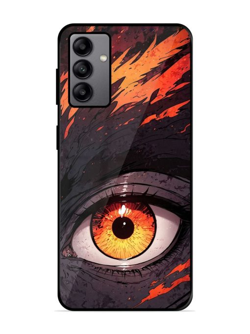 Inferno Gaze Glossy Soft Edge Case for Samsung Galaxy A04S Chachhi