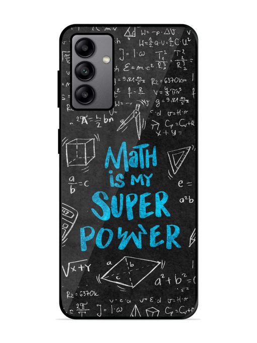 Math Magic Glossy Soft Edge Case for Samsung Galaxy A04S Chachhi