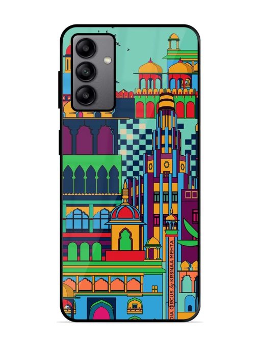 Indian Tapestry Glossy Soft Edge Case for Samsung Galaxy A04S