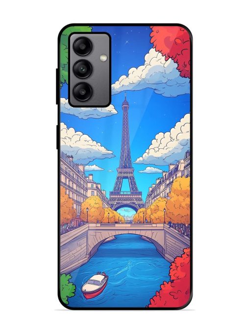 Parisian Panorama Glossy Soft Edge Case for Samsung Galaxy A04S Chachhi