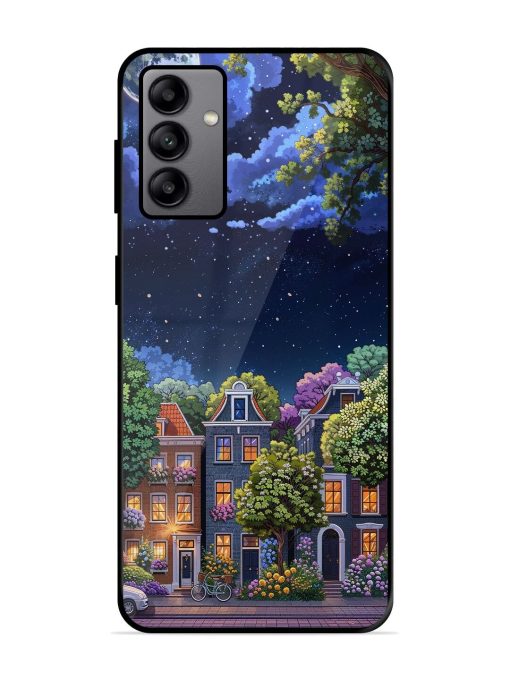 Moonlit Streets Glossy Soft Edge Case for Samsung Galaxy A04S Chachhi